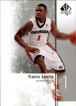 2011-12 SP Authentic #44 Travis Leslie Front