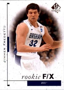 2011-12 SP Authentic #87 Jimmer Fredette Front