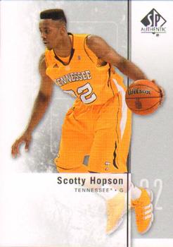 2011-12 SP Authentic #49 Scotty Hopson Front