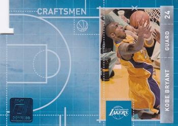 2010-11 Donruss - Craftsmen Die Cuts Sapphire #1 Kobe Bryant Front