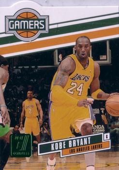 2010-11 Donruss - Gamers Die Cuts Emerald #2 Kobe Bryant Front
