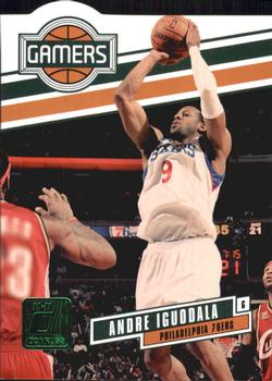 2010-11 Donruss - Gamers Die Cuts Emerald #24 Andre Iguodala Front