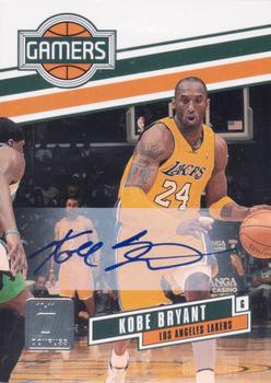 2010-11 Donruss - Gamers Signatures #2 Kobe Bryant Front