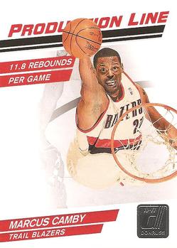 2010-11 Donruss - Production Line #22 Marcus Camby Front