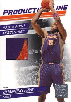 2010-11 Donruss - Production Line Materials Prime #94 Channing Frye Front