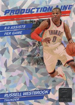 2010-11 Donruss - Production Line Rack Packs #48 Russell Westbrook Front