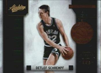 2010-11 Panini Absolute Memorabilia - Absolute Heroes #5 Detlef Schrempf Front