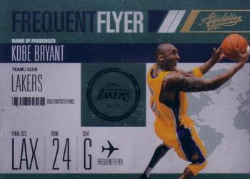 2010-11 Panini Absolute Memorabilia - Frequent Flyer #2 Kobe Bryant Front