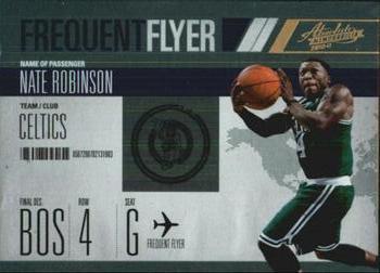2010-11 Panini Absolute Memorabilia - Frequent Flyer #4 Nate Robinson Front