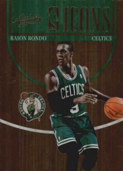 2010-11 Panini Absolute Memorabilia - NBA Icons #11 Rajon Rondo Front