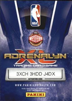 2010-11 Panini Adrenalyn XL #11 Aaron Brooks Back