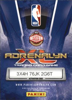 2010-11 Panini Adrenalyn XL #45 James Anderson Back