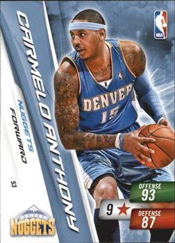 2010-11 Panini Adrenalyn XL #53 Carmelo Anthony Front