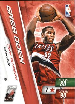 2010-11 Panini Adrenalyn XL #75 Greg Oden Front