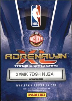 2010-11 Panini Adrenalyn XL #86 Kevin Durant Back