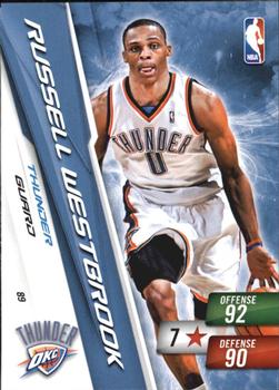 2010-11 Panini Adrenalyn XL #89 Russell Westbrook Front