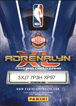 2010-11 Panini Adrenalyn XL #99 Raja Bell Back