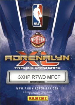 2010-11 Panini Adrenalyn XL #104 Dan Gadzuric Back