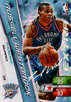 2010-11 Panini Adrenalyn XL - Extra Signature #ES9 Russell Westbrook Front
