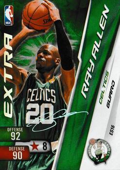 2010-11 Panini Adrenalyn XL - Extra Signature #ES16 Ray Allen Front