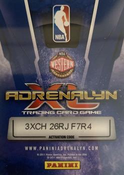 2010-11 Panini Adrenalyn XL - Ultimate Signature #U1 Jason Kidd Back
