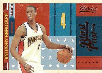 2010-11 Panini Classics - Blast From The Past #21 Anthony Randolph Front
