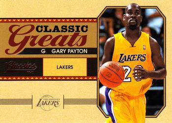2010-11 Panini Classics - Classic Greats #27 Gary Payton Front