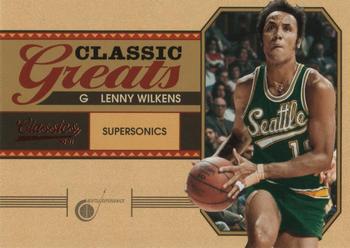 2010-11 Panini Classics - Classic Greats #17 Lenny Wilkens Front