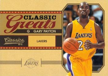 2010-11 Panini Classics - Classic Greats Gold #27 Gary Payton Front