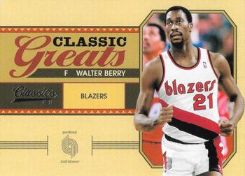 2010-11 Panini Classics - Classic Greats Silver #8 Walter Berry Front