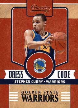 2010-11 Panini Classics - Dress Code #19 Stephen Curry Front