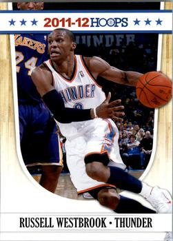 2010-11 Panini Classics - 2011-12 Hoops Previews #14 Russell Westbrook Front