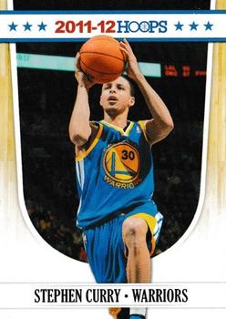 2010-11 Panini Classics - 2011-12 Hoops Previews #20 Stephen Curry Front