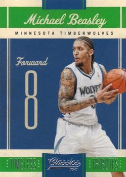 2010-11 Panini Classics - Timeless Tributes Silver #36 Michael Beasley Front
