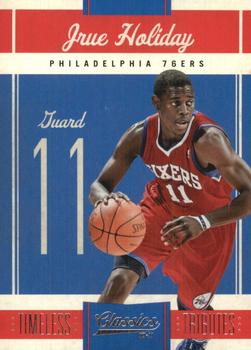 2010-11 Panini Classics - Timeless Tributes Silver #62 Jrue Holiday Front