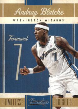 2010-11 Panini Classics - Timeless Tributes Silver #99 Andray Blatche Front