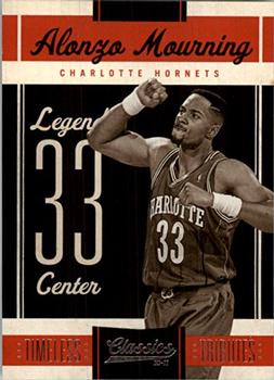 2010-11 Panini Classics - Timeless Tributes Silver #124 Alonzo Mourning Front