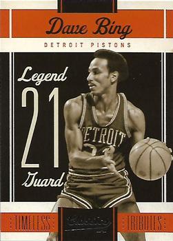 2010-11 Panini Classics - Timeless Tributes Silver #125 Dave Bing Front