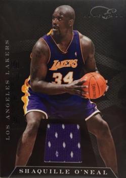 2010-11 Panini Elite Black Box - Materials #110 Shaquille O'Neal Front