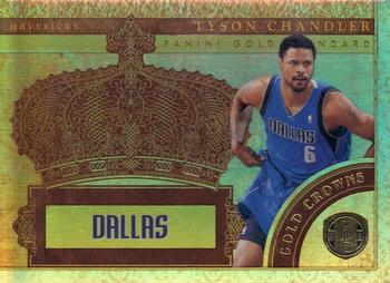 2010-11 Panini Gold Standard - Gold Crowns #20 Tyson Chandler Front