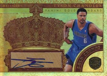 2010-11 Panini Gold Standard - Gold Crowns Signatures #20 Tyson Chandler Front