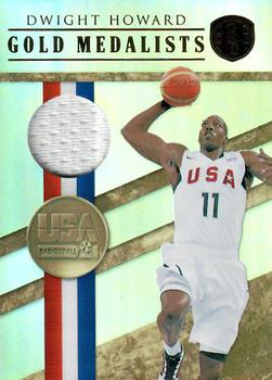 2010-11 Panini Gold Standard - Gold Medalists Materials #1 Dwight Howard Front