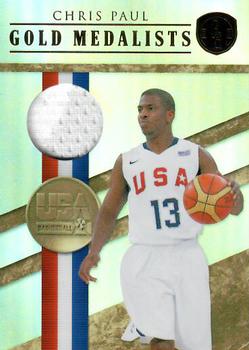 2010-11 Panini Gold Standard - Gold Medalists Materials #9 Chris Paul Front