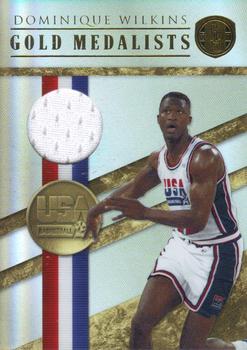 2010-11 Panini Gold Standard - Gold Medalists Materials #16 Dominique Wilkins Front