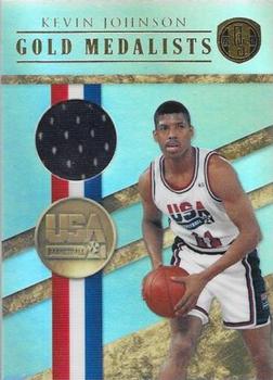 2010-11 Panini Gold Standard - Gold Medalists Materials #18 Kevin Johnson Front