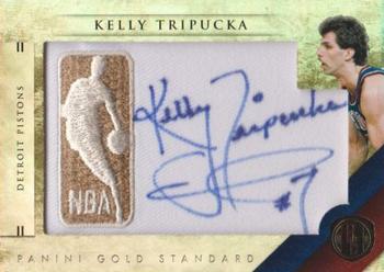 2010-11 Panini Gold Standard - Gold NBA Logos #30 Kelly Tripucka Front