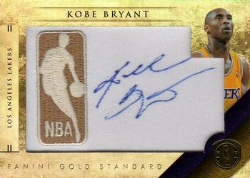 2010-11 Panini Gold Standard - Gold NBA Logos #32 Kobe Bryant Front