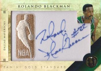 2010-11 Panini Gold Standard - Gold NBA Logos #44 Rolando Blackman Front