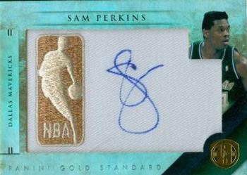 2010-11 Panini Gold Standard - Gold NBA Logos #45 Sam Perkins Front