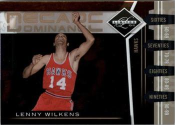 2010-11 Panini Limited - Decade Dominance #3 Lenny Wilkens Front